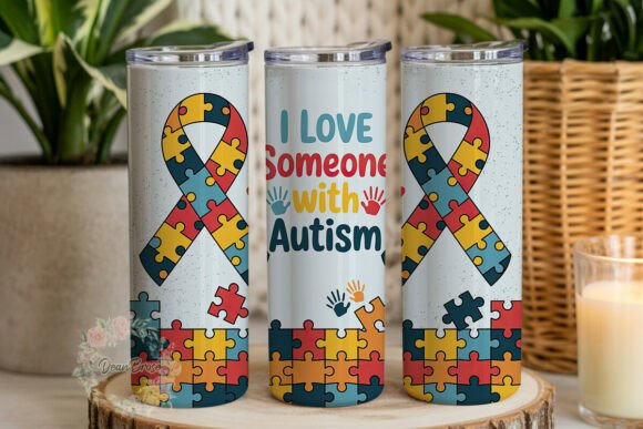 Autism Awareness Puzzle Ribbon Tumbler Review