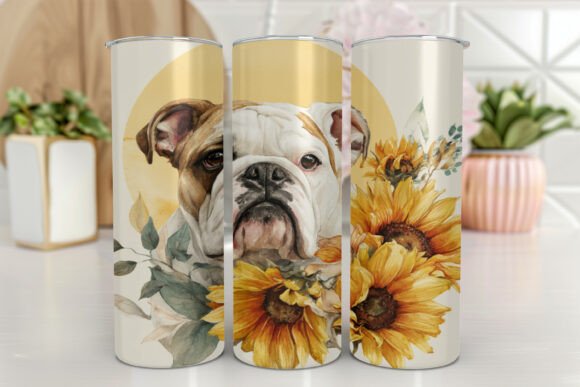 Bulldog Wrap 20 Oz Tumbler Dog: A Designer's Take