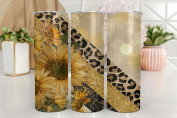Glitter Sunflower 20oz Tumbler Wrap: A Designer's Review