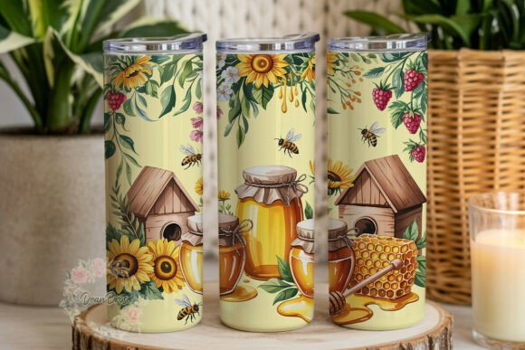 Golden Honey Bee 20oz Tumbler Wrap Review