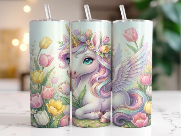 Pastel Unicorn Tulips: A Designer's Review for Embroidery