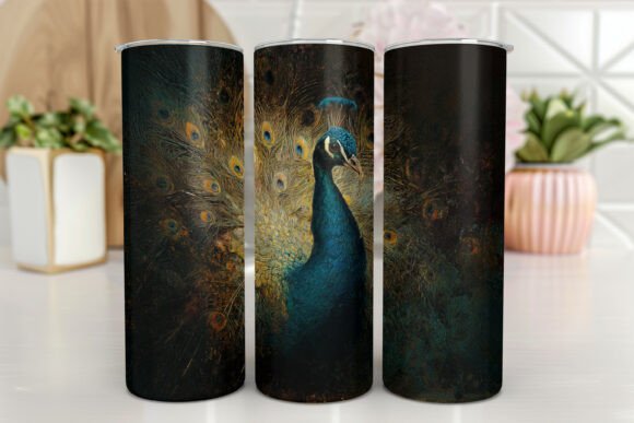 Peacock Floral Tumbler 20oz Stainless Review