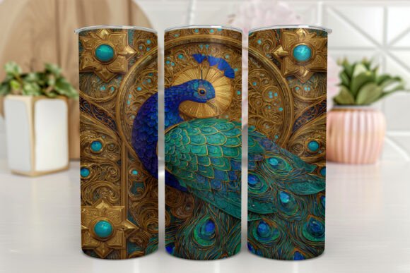 Peacock Tumbler Wrap 20oz Skinny: A Designer's Review