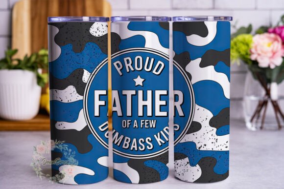 Proud Father Camo 20oz Tumbler Wrap Review