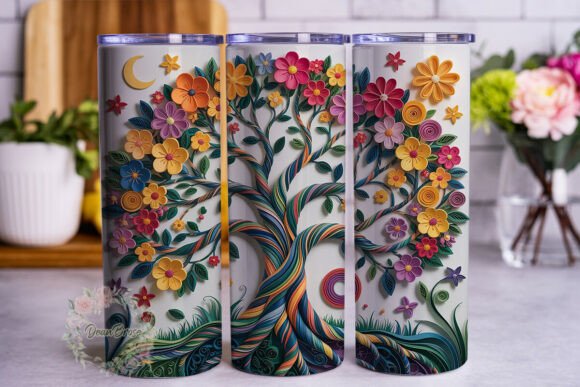 Review: Quilling Tree of Life 20oz Tumbler Wrap for Embroidery